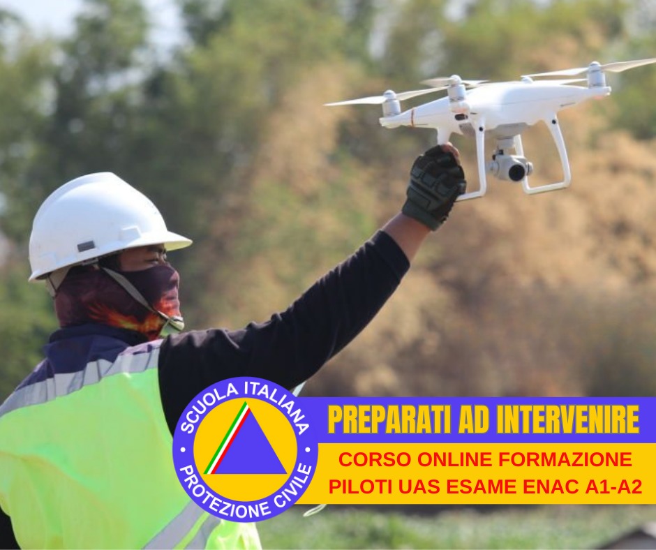 20240228 - SPE201 - DRONI - formazione piloti UAS per esame ENAC categorie open A1-A3